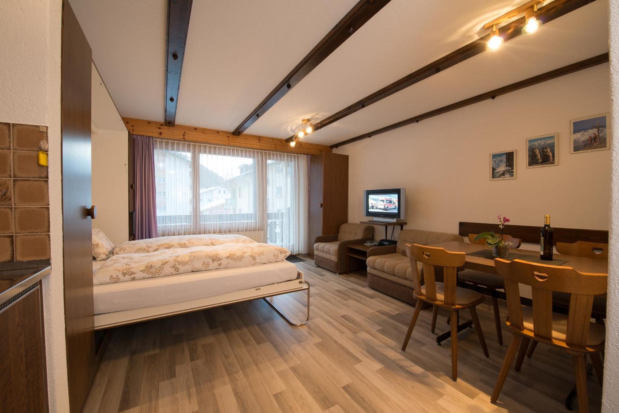Apartmán Haus Alba Saas-Almagell Pokoj fotografie