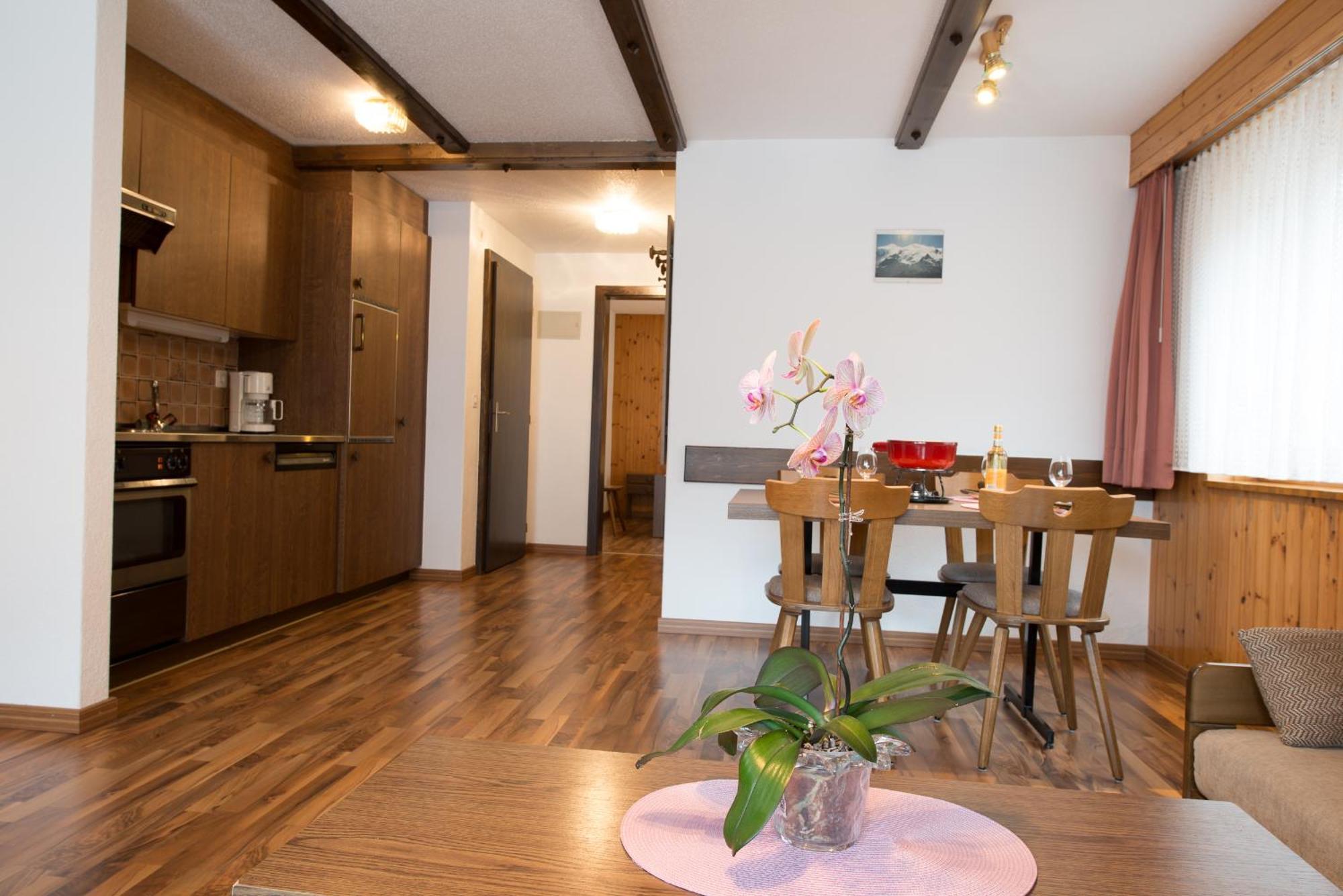 Apartmán Haus Alba Saas-Almagell Pokoj fotografie
