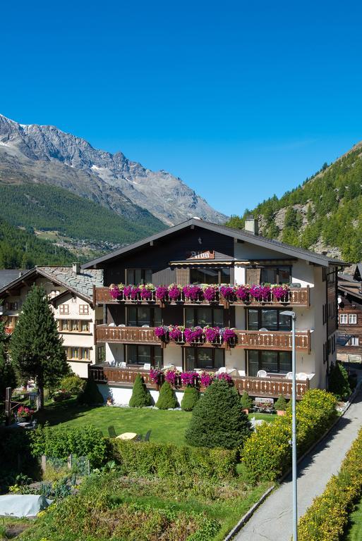 Apartmán Haus Alba Saas-Almagell Exteriér fotografie