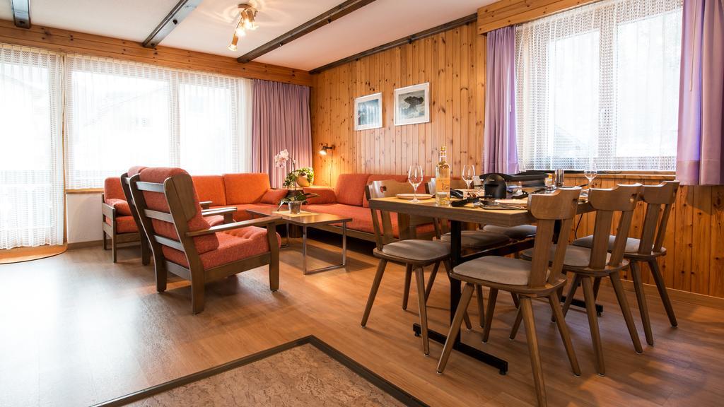 Apartmán Haus Alba Saas-Almagell Pokoj fotografie