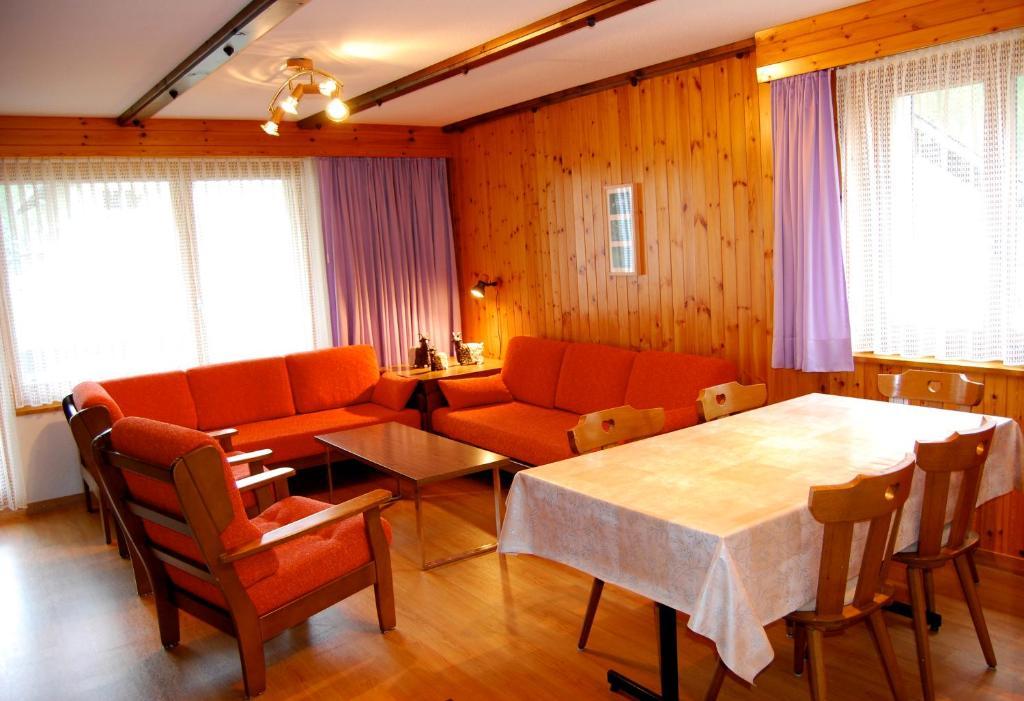 Apartmán Haus Alba Saas-Almagell Pokoj fotografie